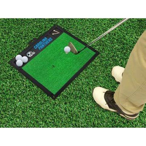 NFL Carolina Panthers 17 in. x 20 in. Golf Hitting Mat