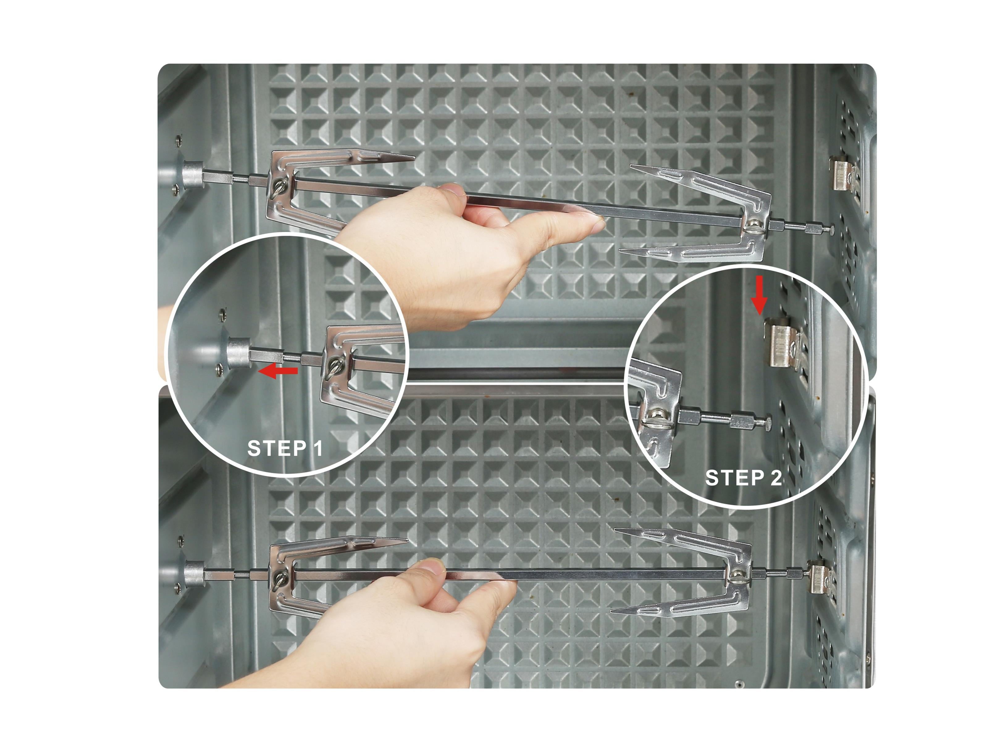 LNC Air Fryer Toaster Oven 12-in-1 Countertop Oven with Speedy Convection, Large 34 QT Capacity, 1750W, Stainless Steel - Black