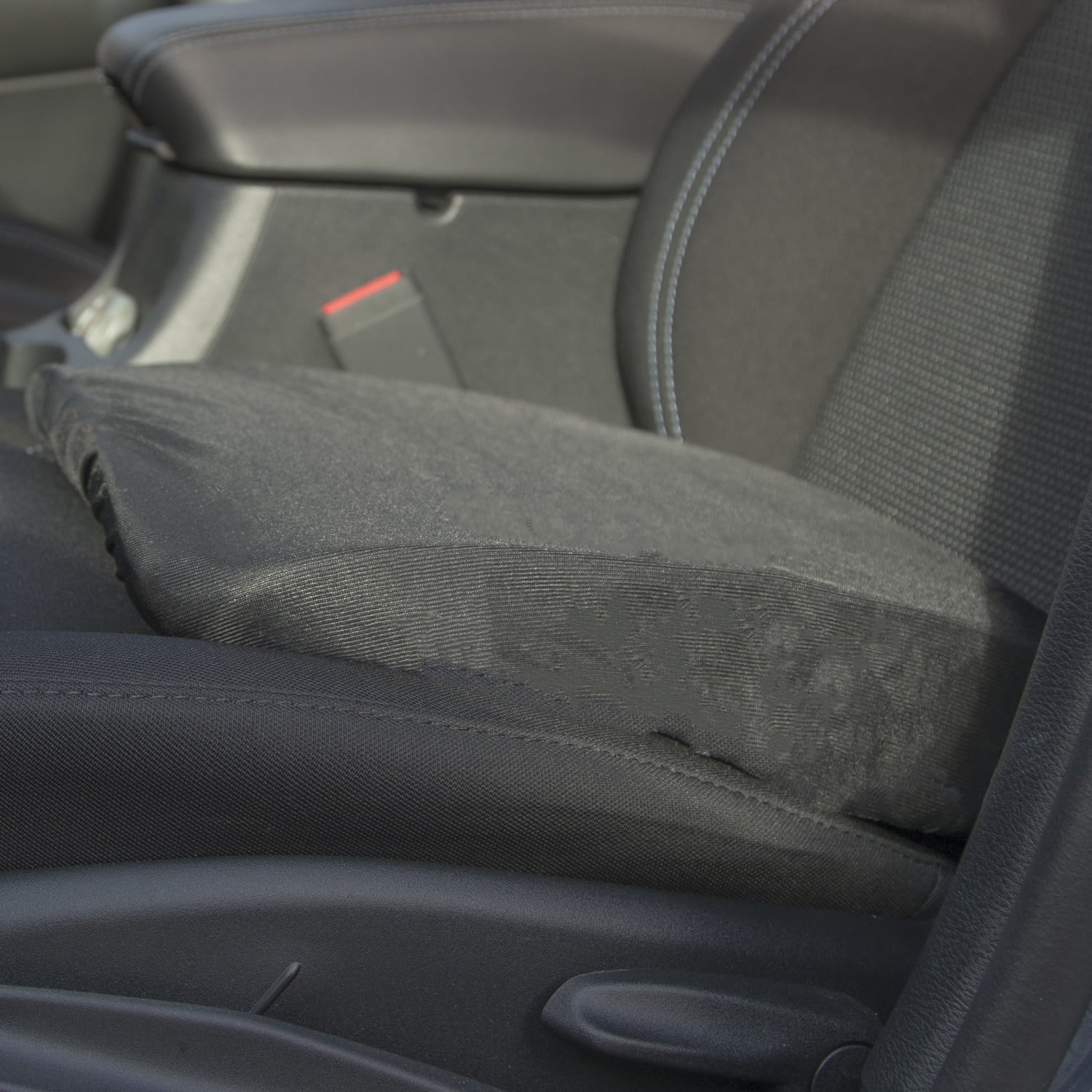 Bandwagon Automotive Seat Riser Cushion Helps Sight Line While Driving