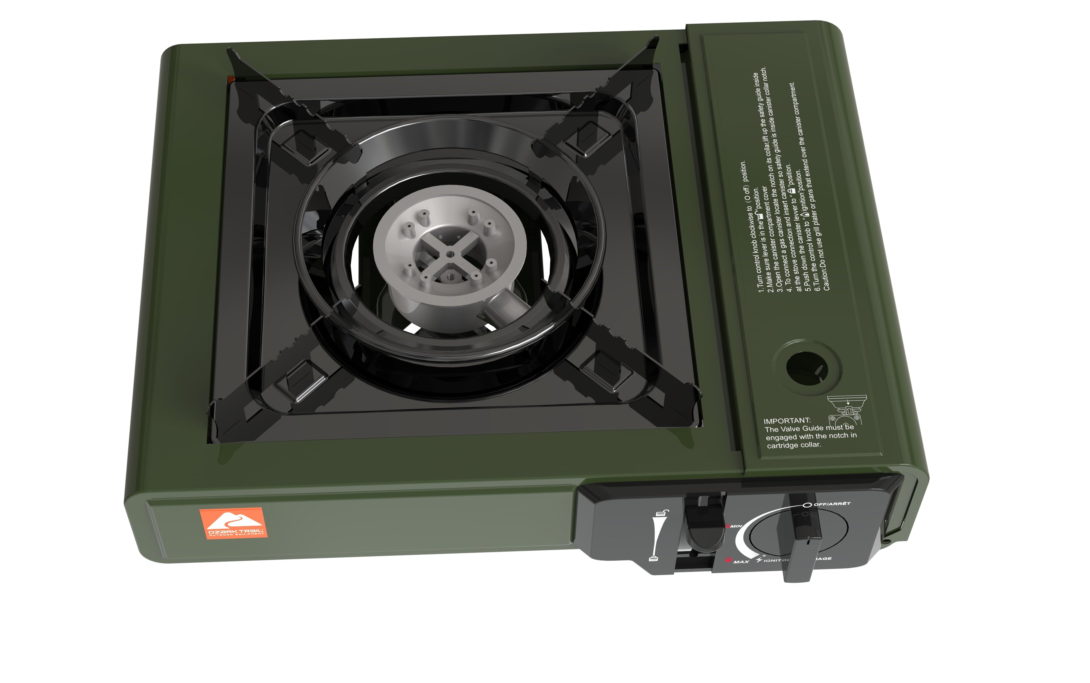 Ozark Trail Tabletop 1 Burner Butane Camping Stove