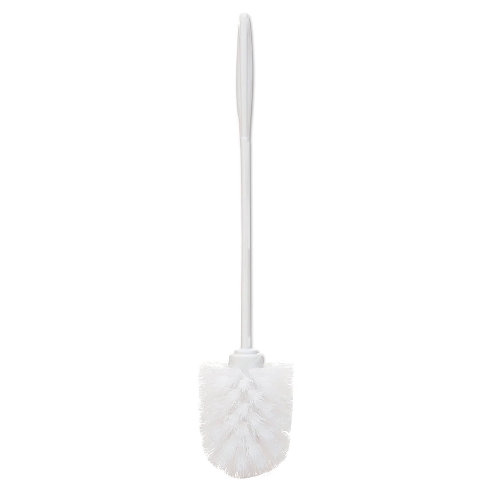 Rubbermaid Commercial, RCP631000WE, Long Handle Toilet Bowl Brush, 1 Each, White