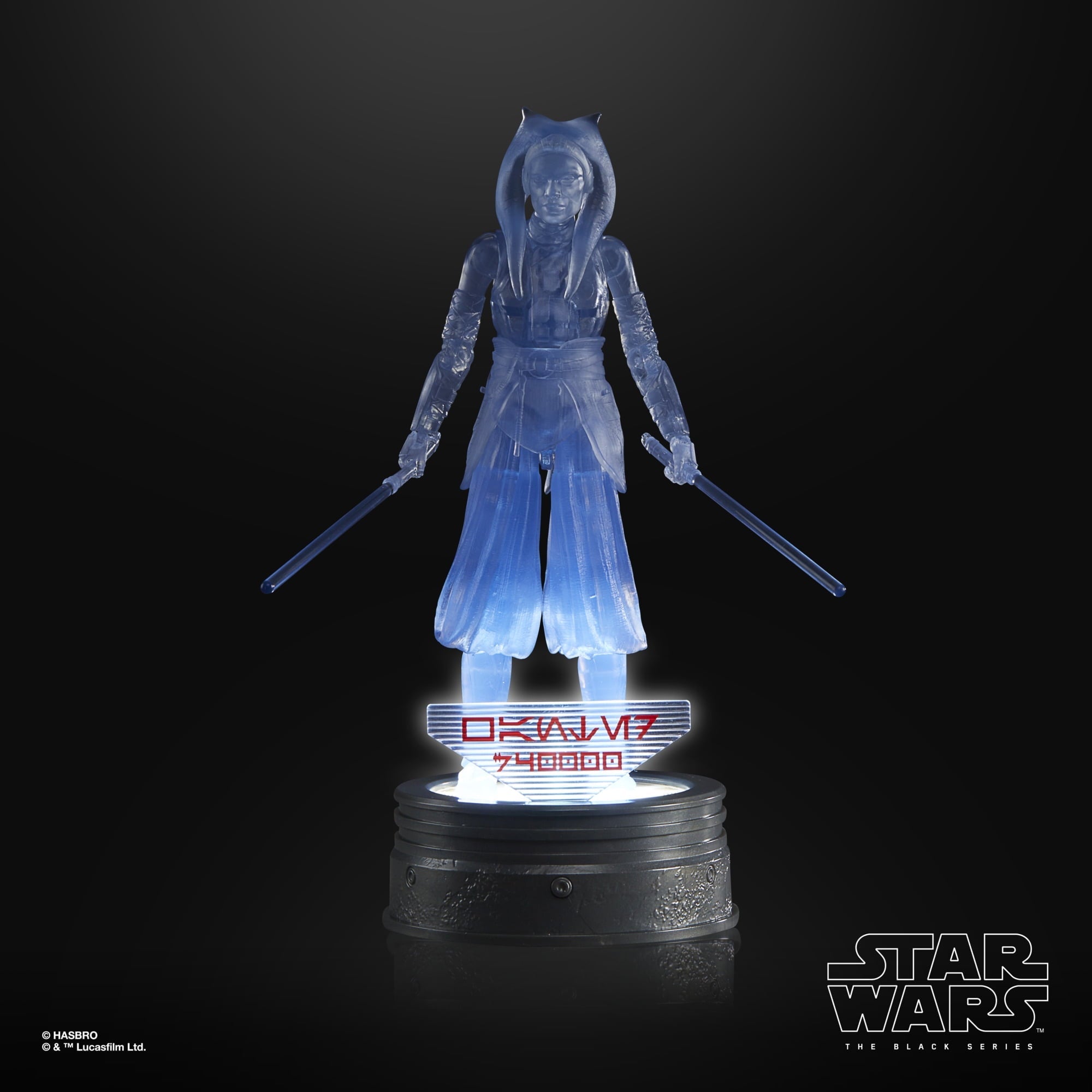 Star Wars The Black Series Holocomm Collection Ahsoka Tano Action Figure (6”)