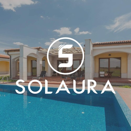 5-Piece Patio Sectional Furniture Patio Half-Moon Set Brown Wicker Curved Outdoo