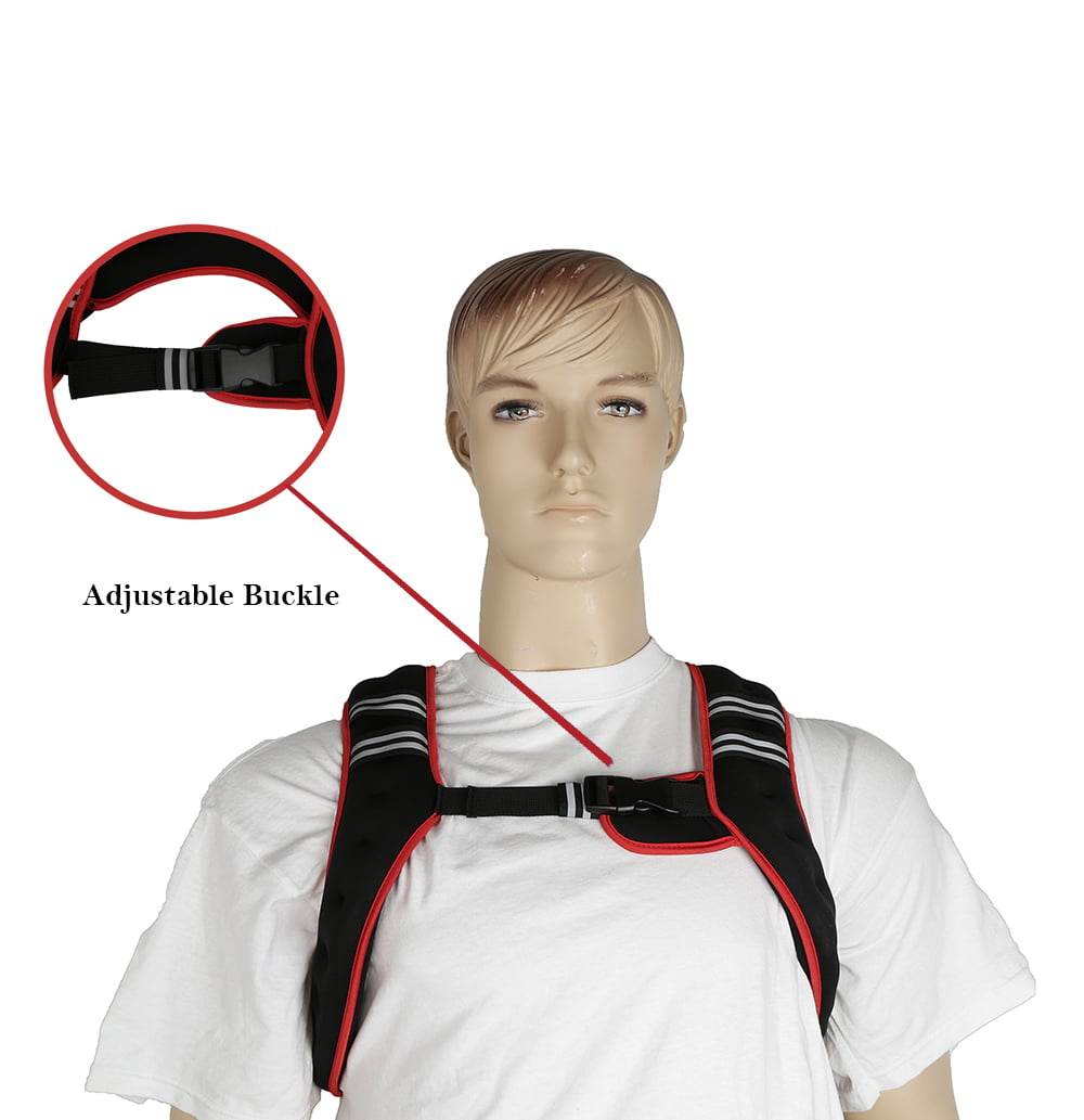 Gymenist Weight Vest With Adjustable Straps One Size Fits All (18 LB)