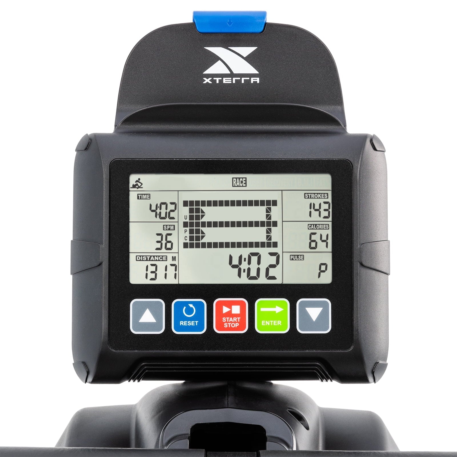 XTERRA Fitness Water Rowing Machine with 6 Levels of Resistance and Bluetooth Compatible