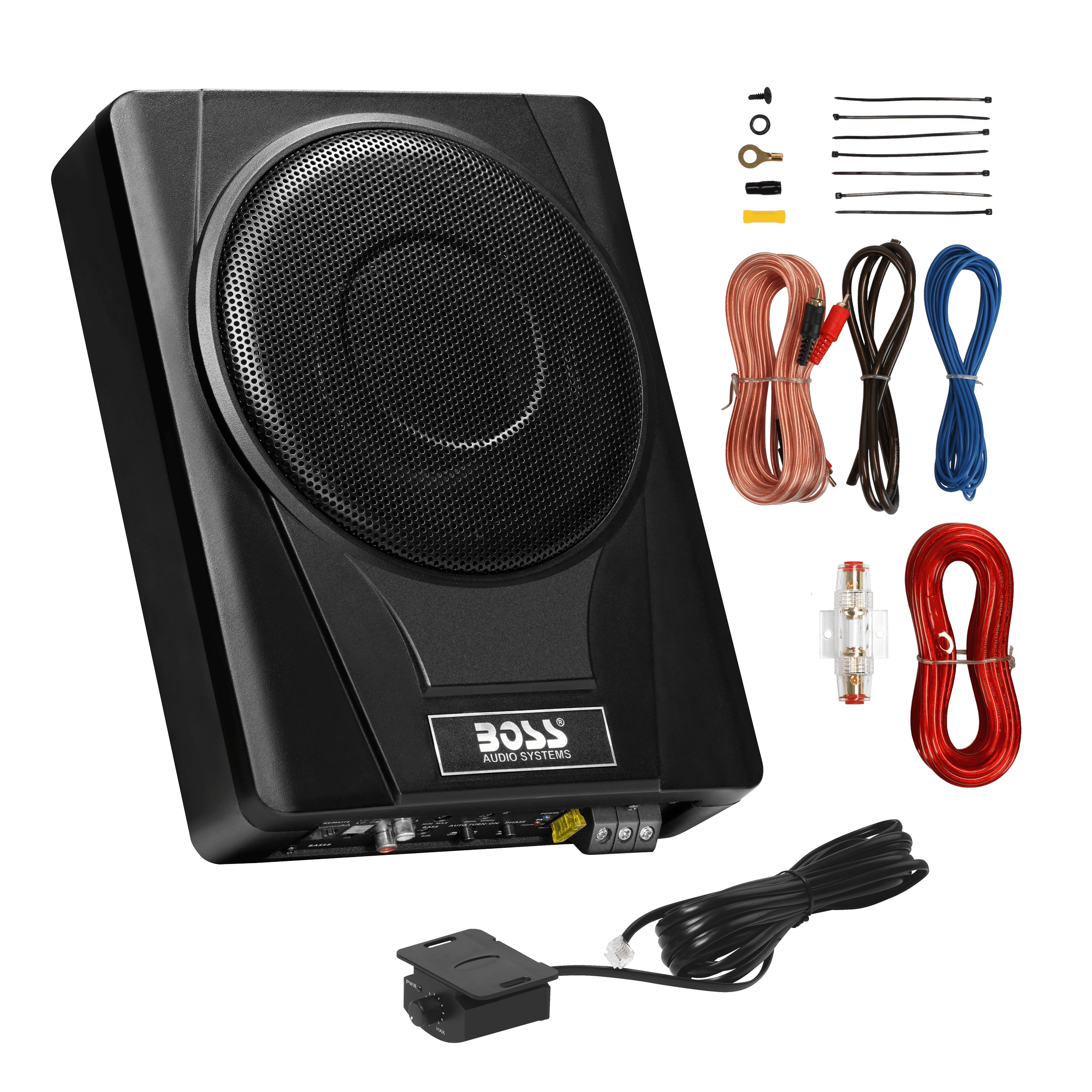 BOSS Audio Systems BASS8K 8” Powered Car Subwoofer | Certified Refurbished
