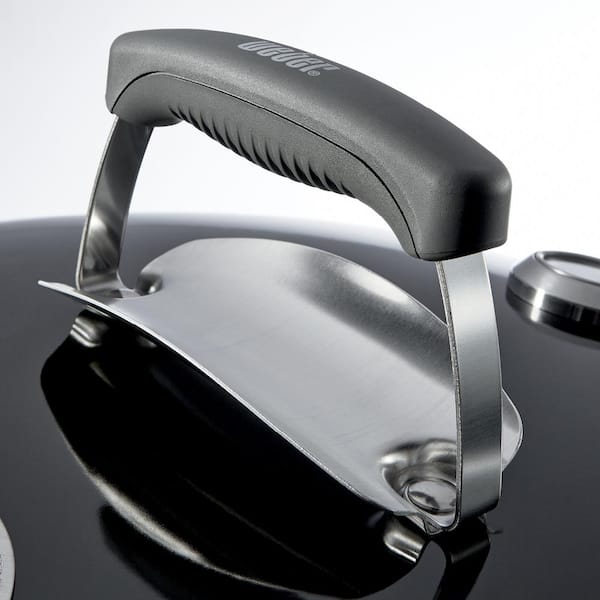 22 in. Original Kettle Premium Charcoal Grill in Black with Built-In Thermometer