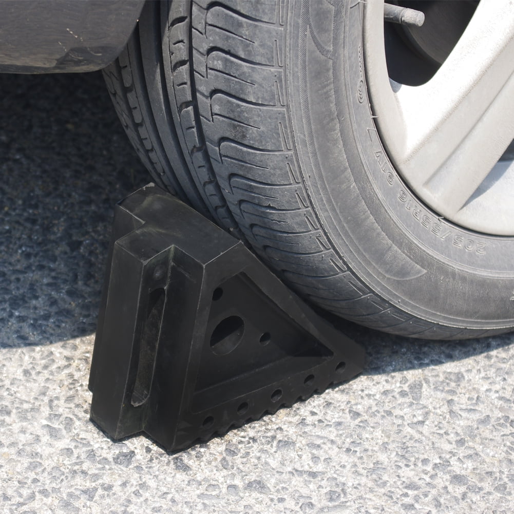 Hyper Tough Solid Rubber Wheel Chock
