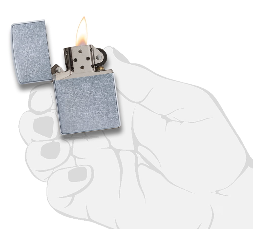 Zippo Lighter - Street Chrome