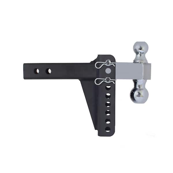 Blackout 0 in. -6 in. Drop 14000 lbs. Capacity Class V Hitch - Adjustable (Dual Reversible 2 in. Plus 2-5/16 in.)