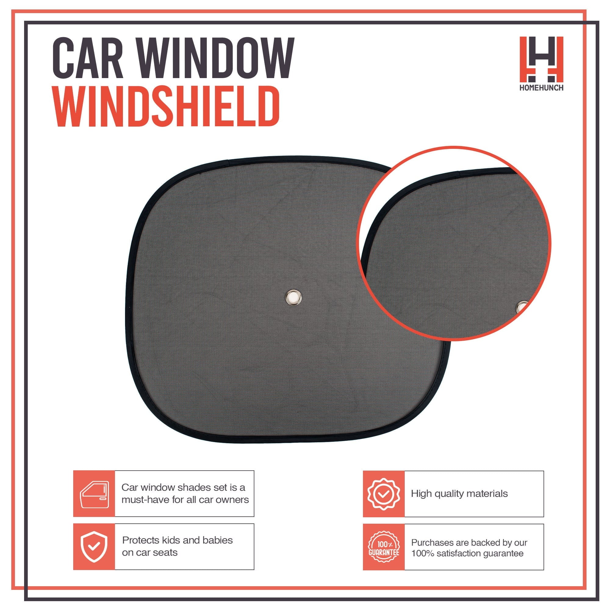 HomeHunch Car Window Windshield Shades Sun Protection Side Cover