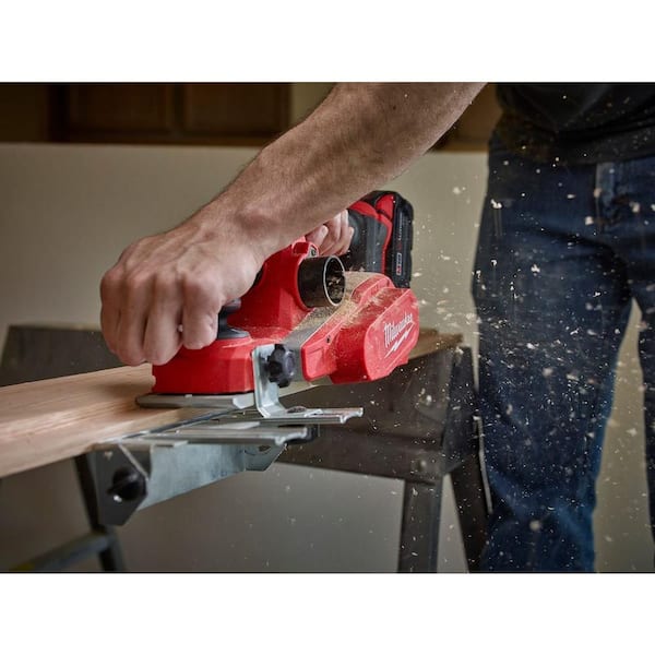 M18 18V Lithium-Ion Cordless 3-1/4 in. Planer (Tool-Only)