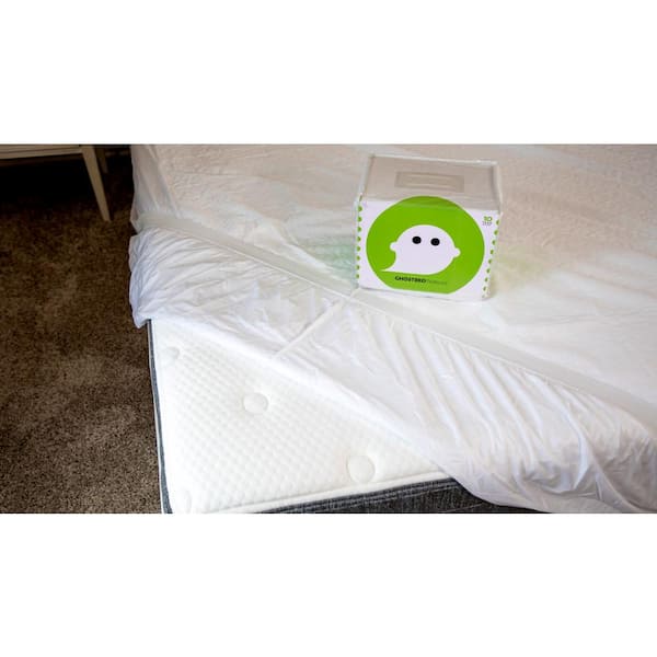 Waterproof, Breathable and Plastic-Free Twin XL Mattress Protector and Cove