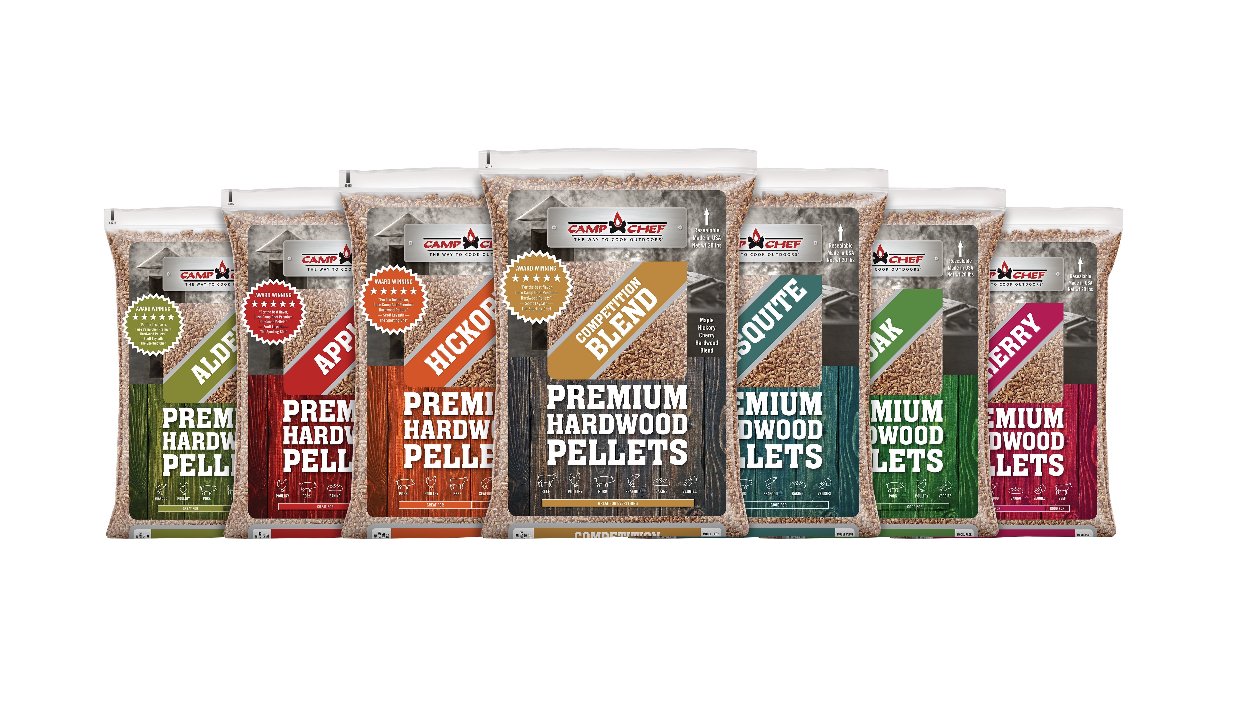 Camp Chef Mesquite Wood Smoke Pro Premium Hardwood Pellets