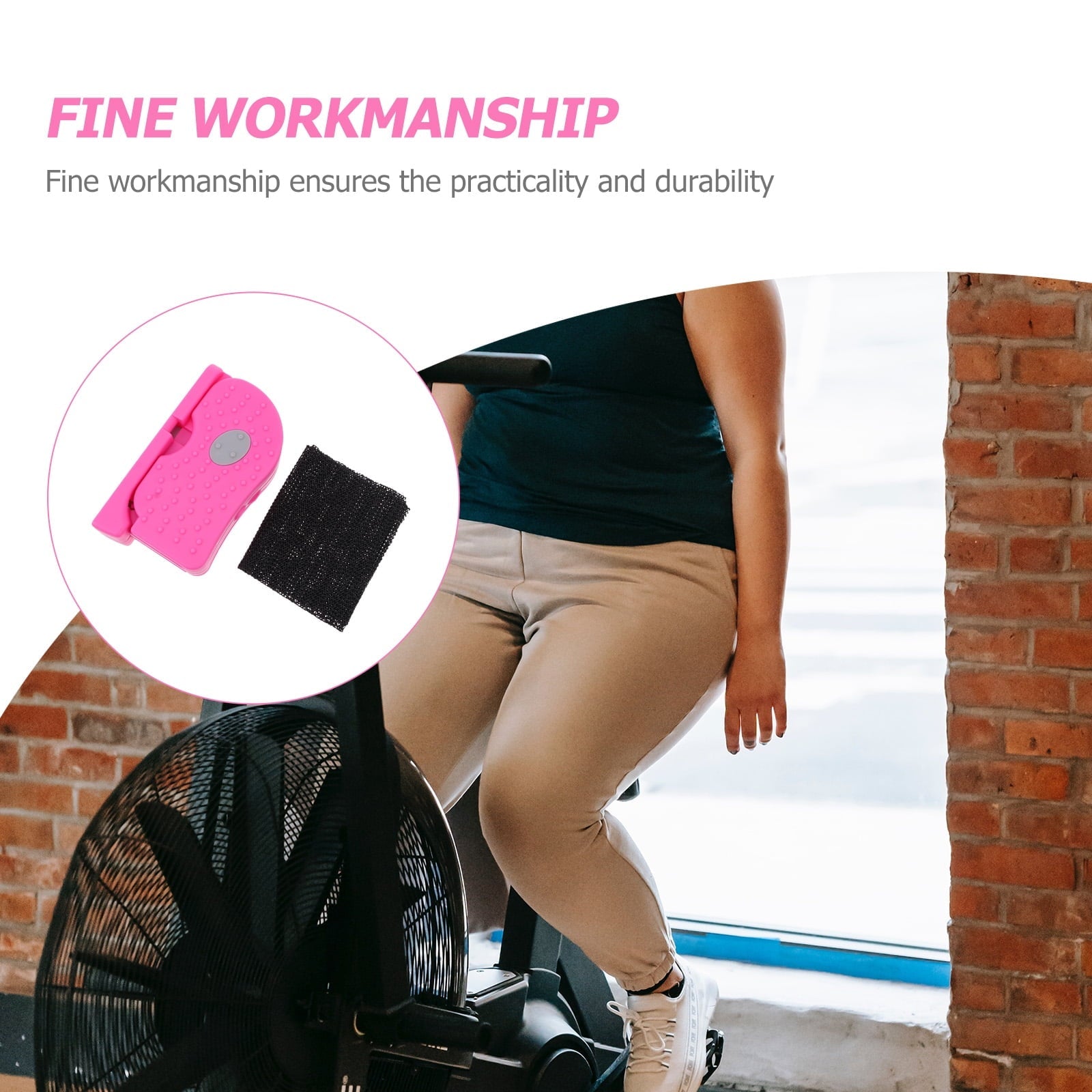 NUOLUX 1pc Mini Stepper Household Climbing Foot Machine Unisex Fitness Equipment