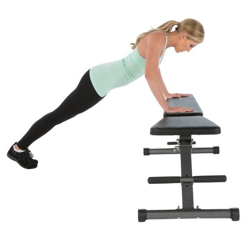 Fitness Reality Super Max 1000 Heavy-Duty Weight Bench, 12 Adjustable Backrest Positions, 800 lb Weight Capacity