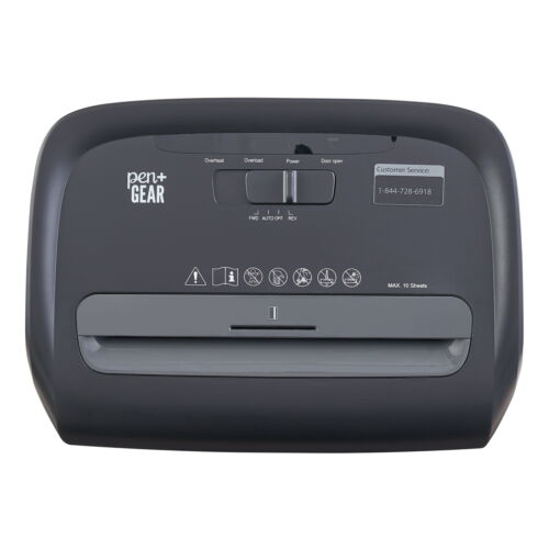 10-Sheet Micro-Cut Paper Shredder