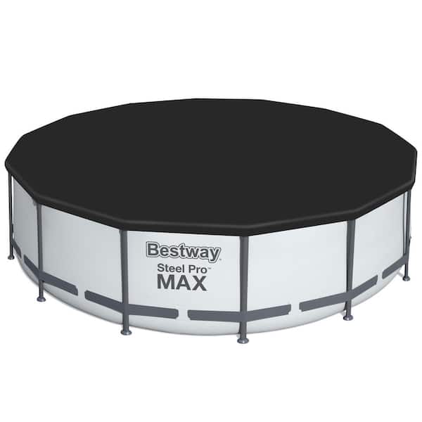 14 ft. Dia Round 48 in. D Metal Frame Pool Set