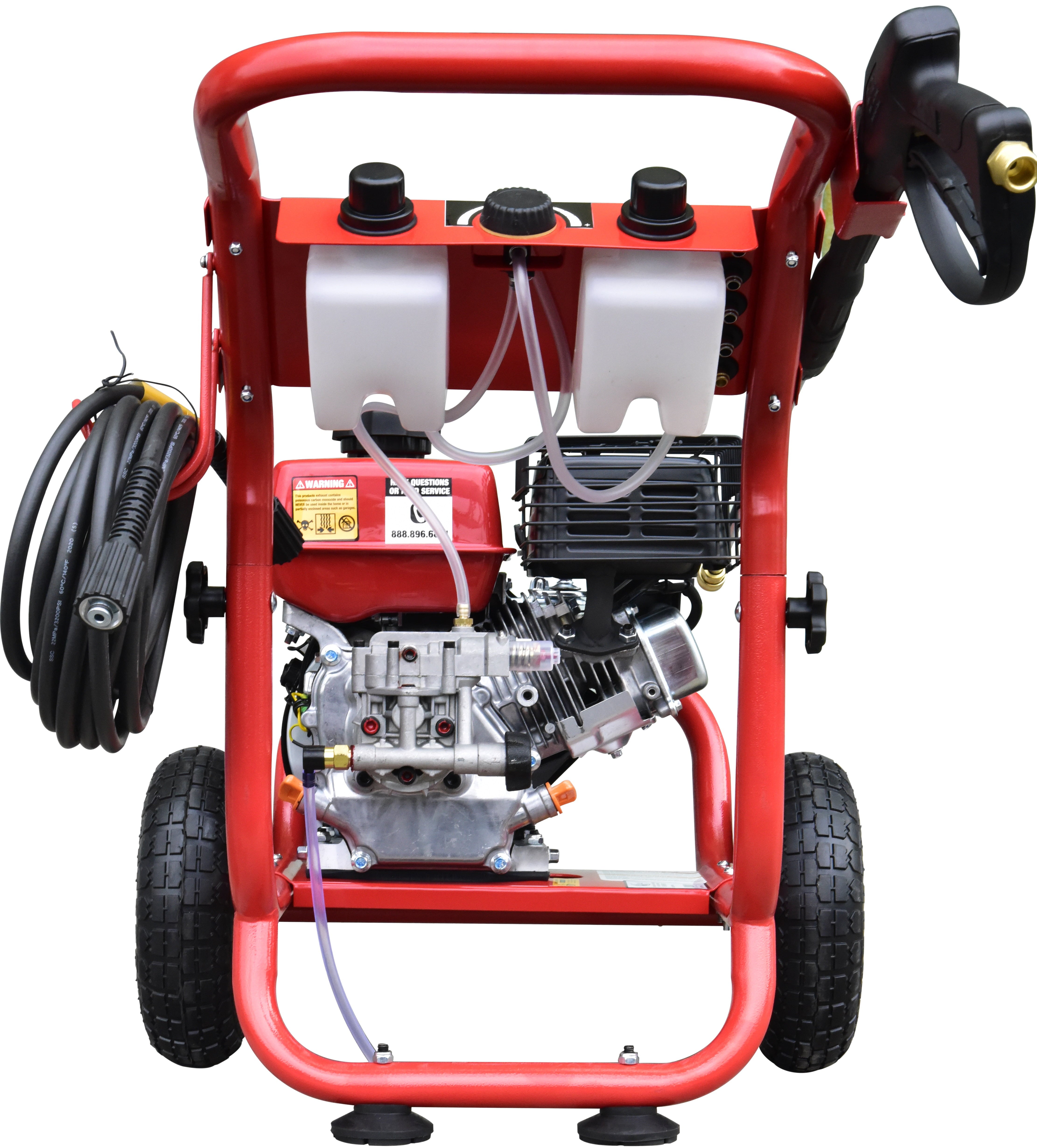 All Power America 3100 PSI, 2.6 GPM Gas Pressure Washer w/ 30 ft High Pressure Hose, C.A.R.B. Compliant, APW5118A