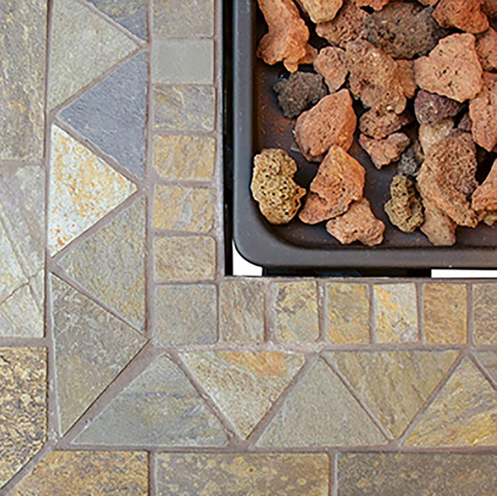 Endless Summer 30,000 BTU LP Gas Fire Table with Lava Rock