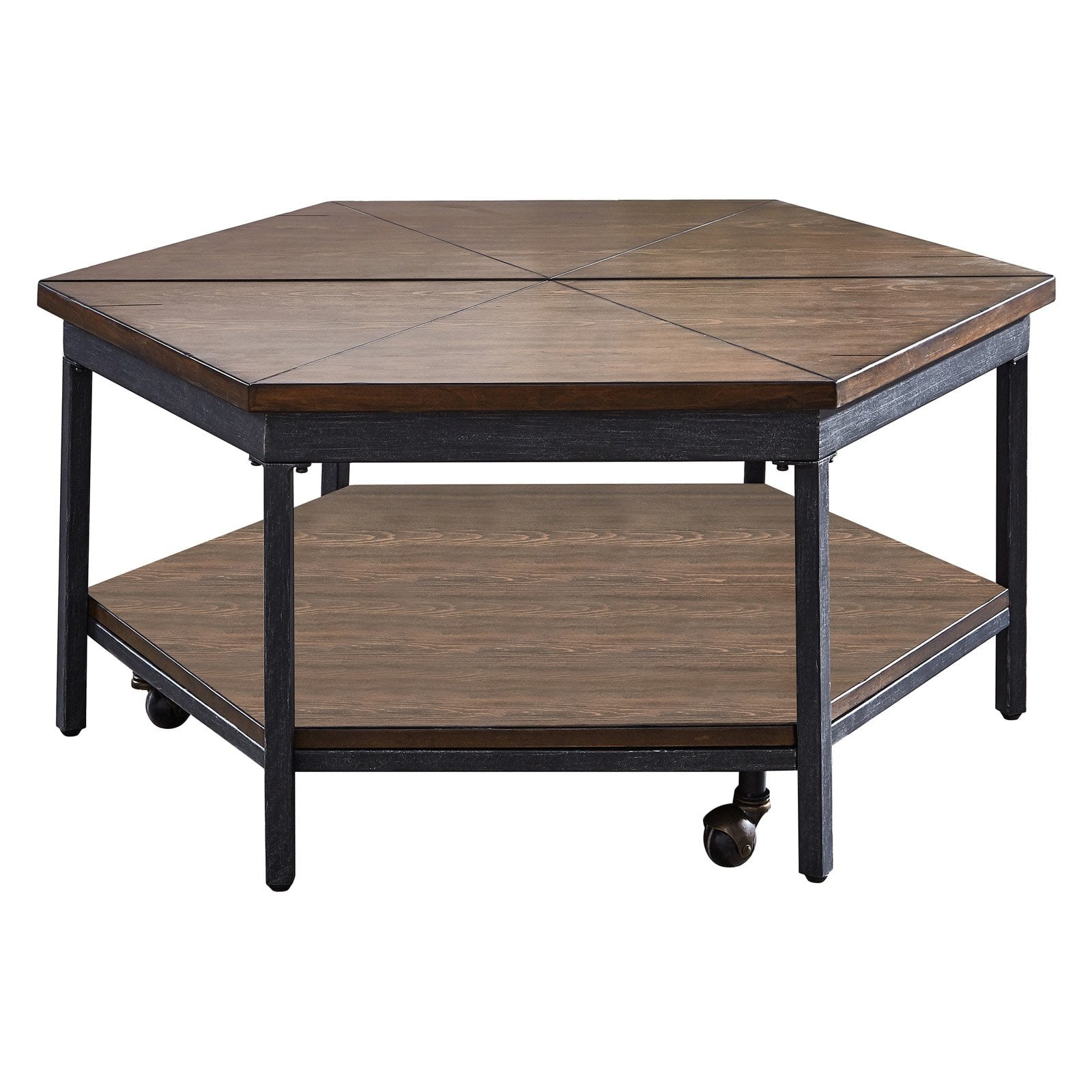 Steve Silver Co. Ultimo Hexagon Lift-Top Cocktail Table