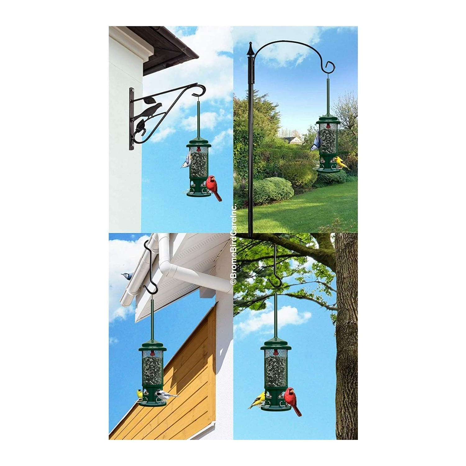 Brome Squirrel Buster Standard Squirrel Proof Feeders, 2 Pk