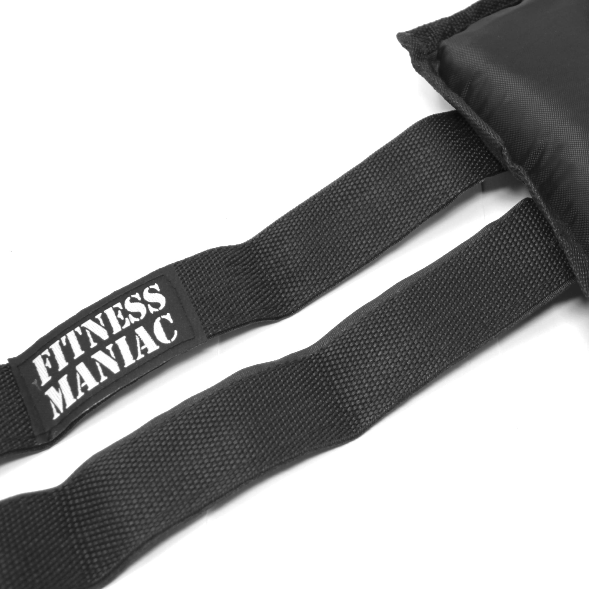 Fitness Maniac USA Ankle Weights with Adjustable Strap 16 lbs (Pair of Two 8-lbs Ankle Weights)