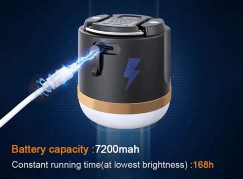 EcoFlow Camping Light Table Lamp, Magnetic, Hang, Handheld - SCLI-B