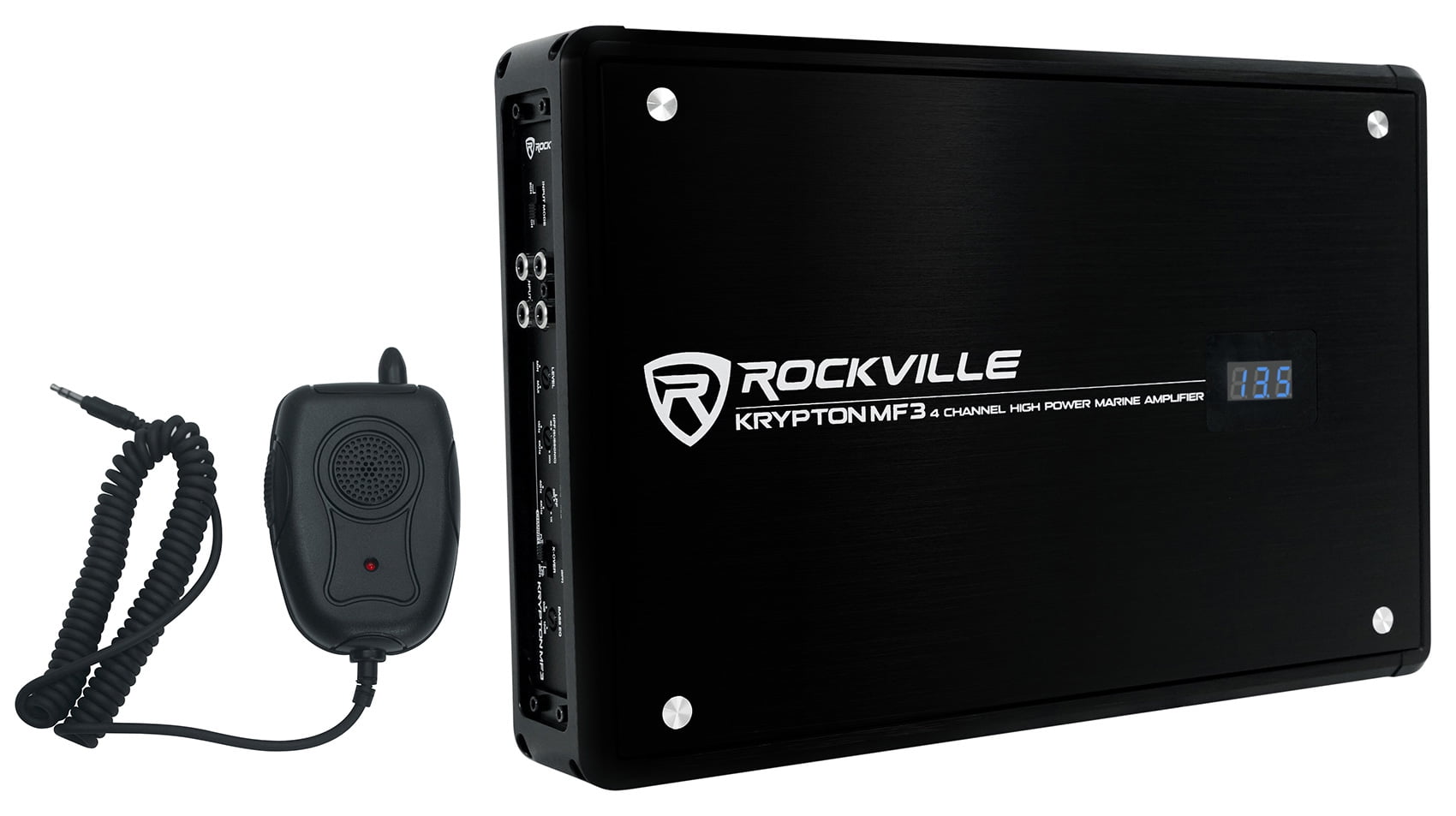 Rockville RGHR2 Marine Bluetooth Receiver+Remote+(4) 8