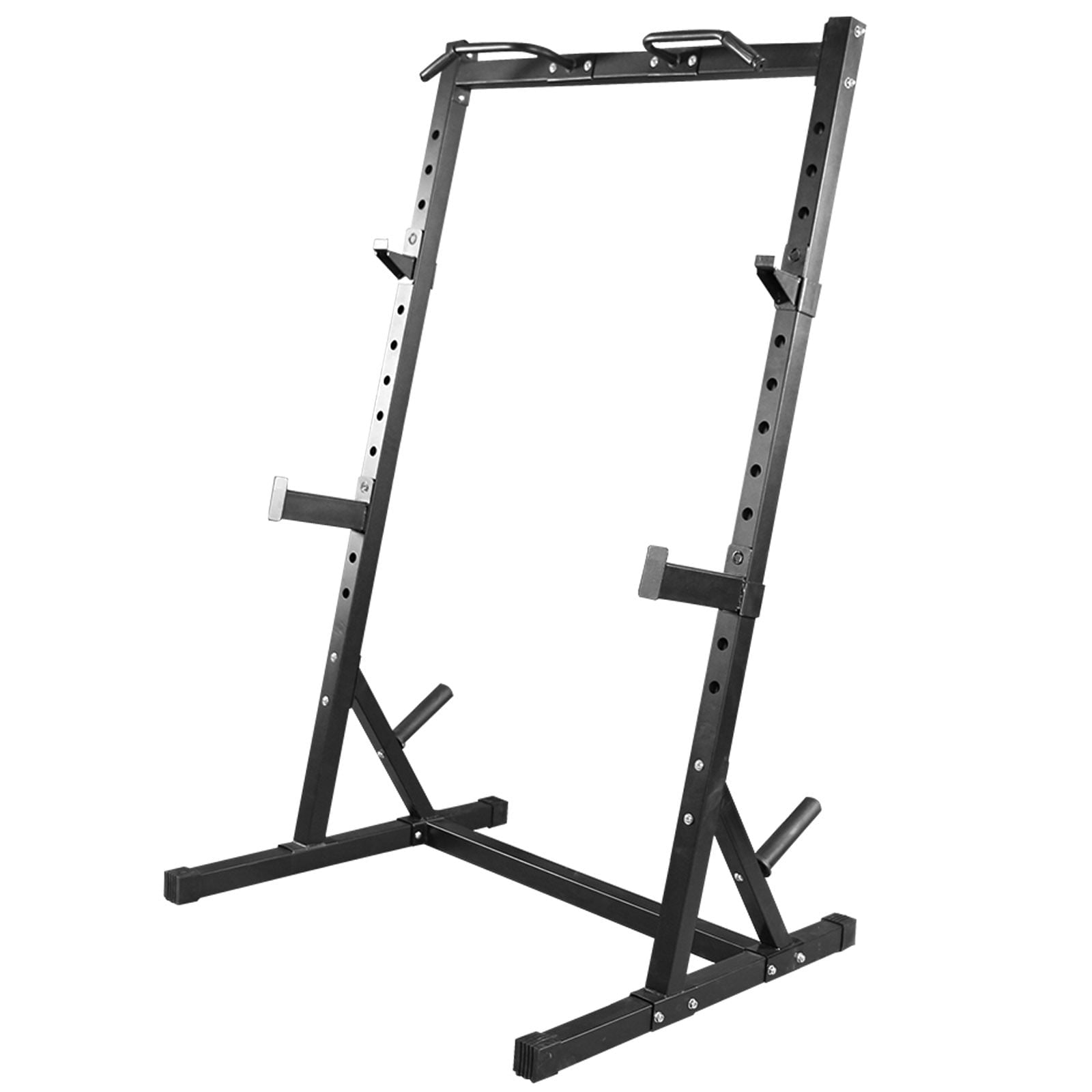 Follure Adjustable Half-Frame Power Cage Multifunctional Squat Rack Impregnation Station