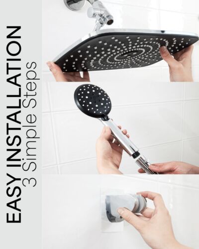 Veken 12 Inch High Pressure Rain Shower Head -Shower Heads with... FREE SHIPPING