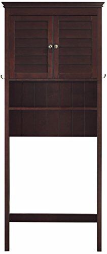 Lydia Space Saver Bathroom Cabinet Espresso