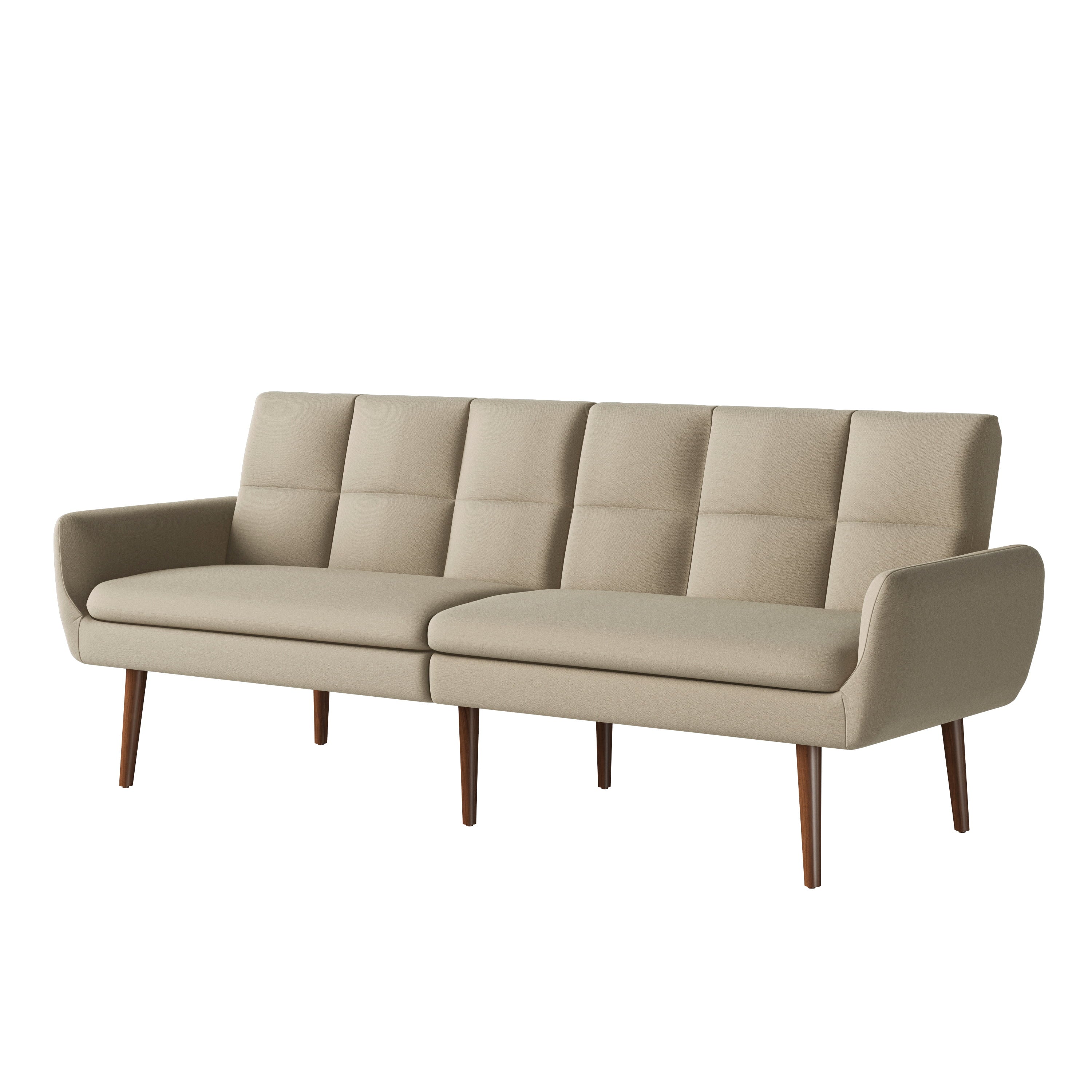 Homesvale Martin Convert-a-Couch Sleeper Sofa, Barley Tan