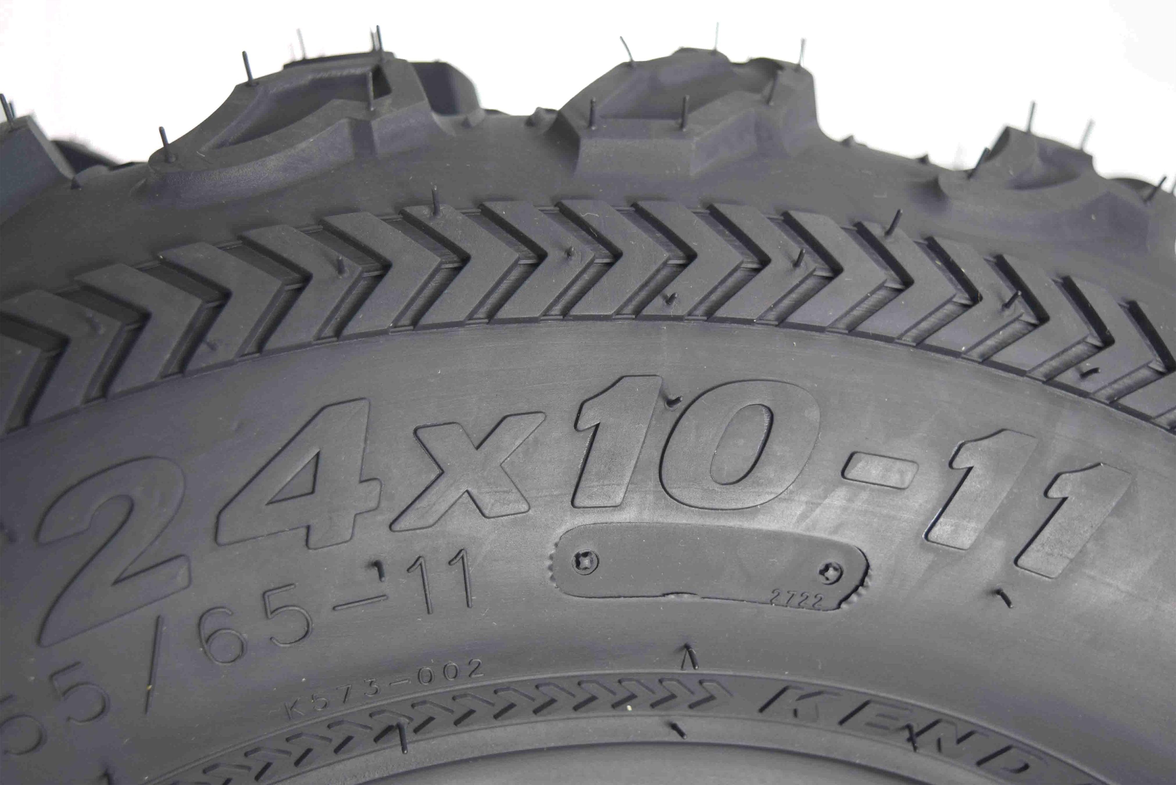 Kenda Bear Claw EX K573 24x8-11 Front 24x10-11 Rear 6 PLY ATV/UTV Utility Tires (4 Pack)