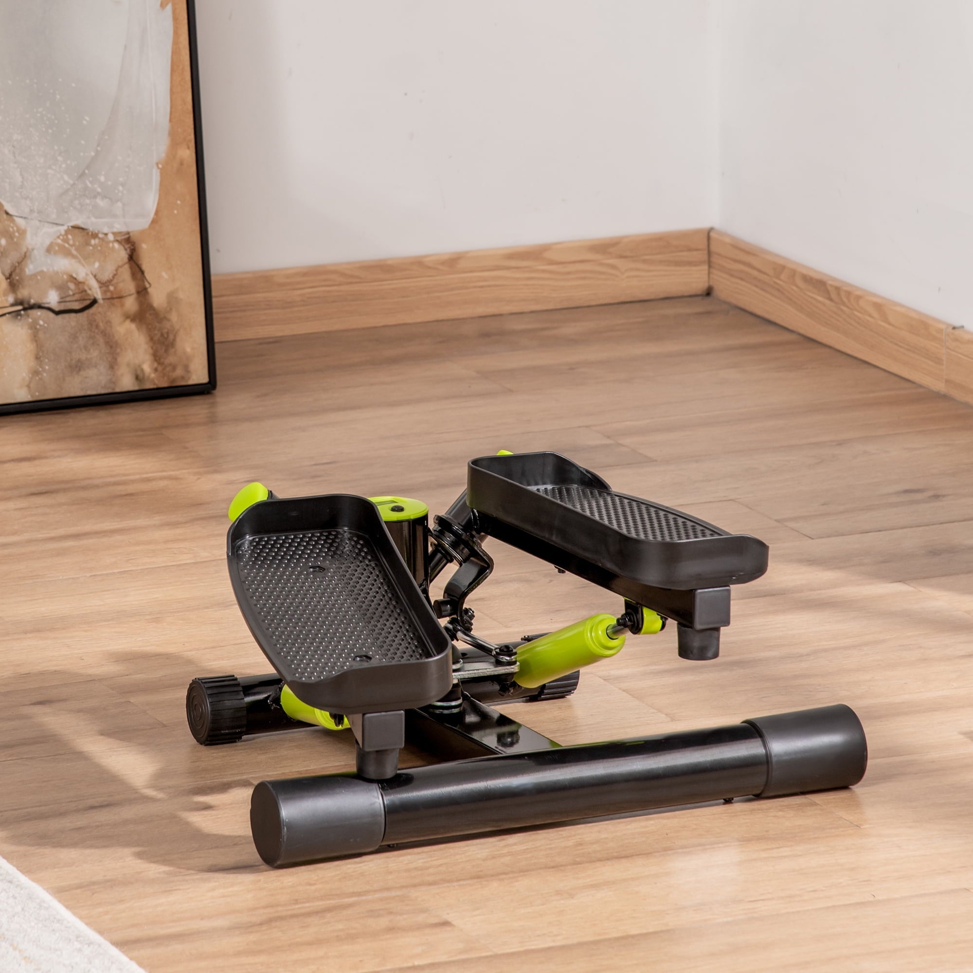 Soozier Mini Stepper for Exercise with Comfortable Shock Absorption, Mini Stair Stepper with Wide and Stable Base, Portable Home Workout Equipment, 220lbs Weight Capacity