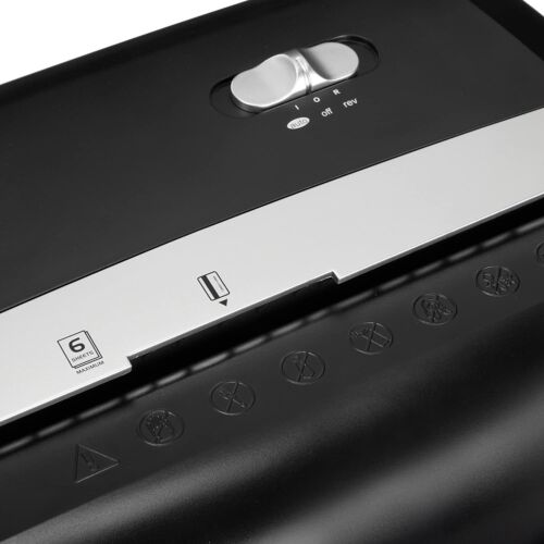 Cross Cut Paper Shredder Destroy Credit Card Heavy Duty Business Home Office