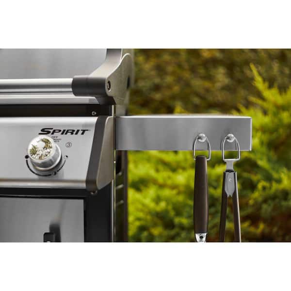 Spirit S-315 3-Burner Propane Gas Grill in Stainless Steel
