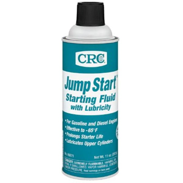 CRC 05671 Jump Start Starting Fluid with Lubricity - 11 oz.