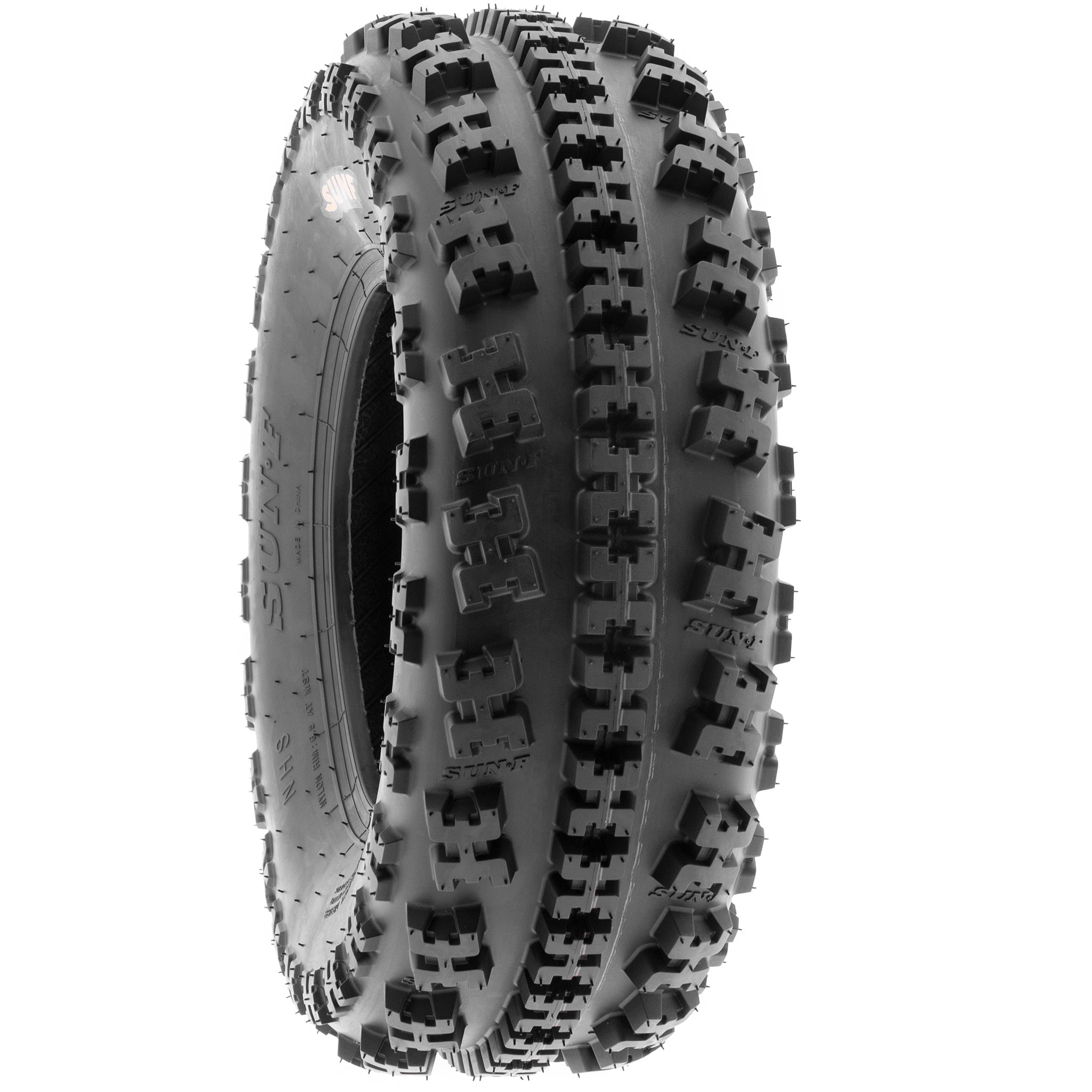 SunF All Terrain ATV UTV Tires 22x7-10 & 20x10-9 6 PR A027 (Complete Full Set of 4)
