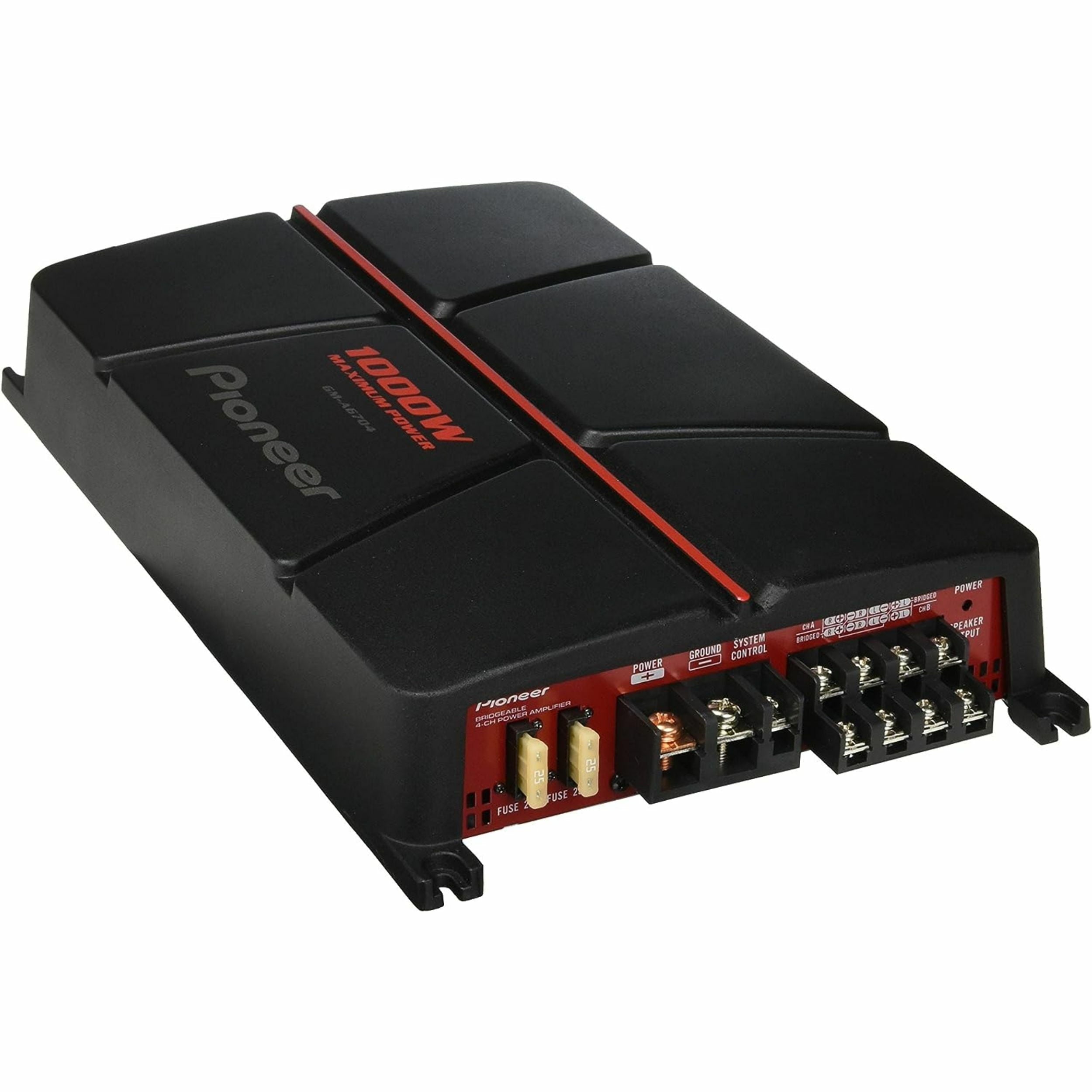 Pioneer GM-A6704  GM - Series Amplifier - Black