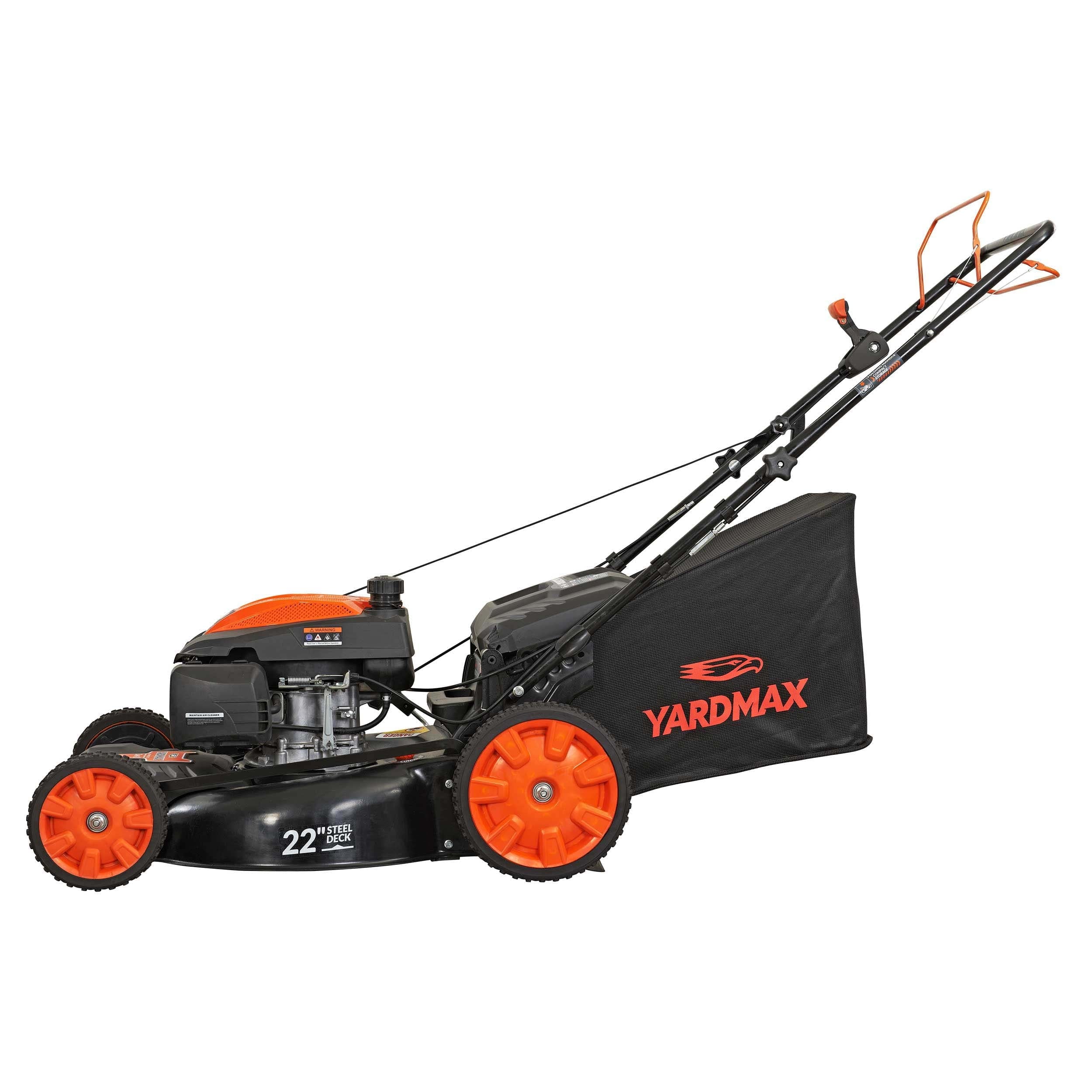 22 in. 201cc SELECT PACE 6 Speed CVT High Wheel FWD 3-in-1 Gas Walk Behind Self Propelled Lawn Mower