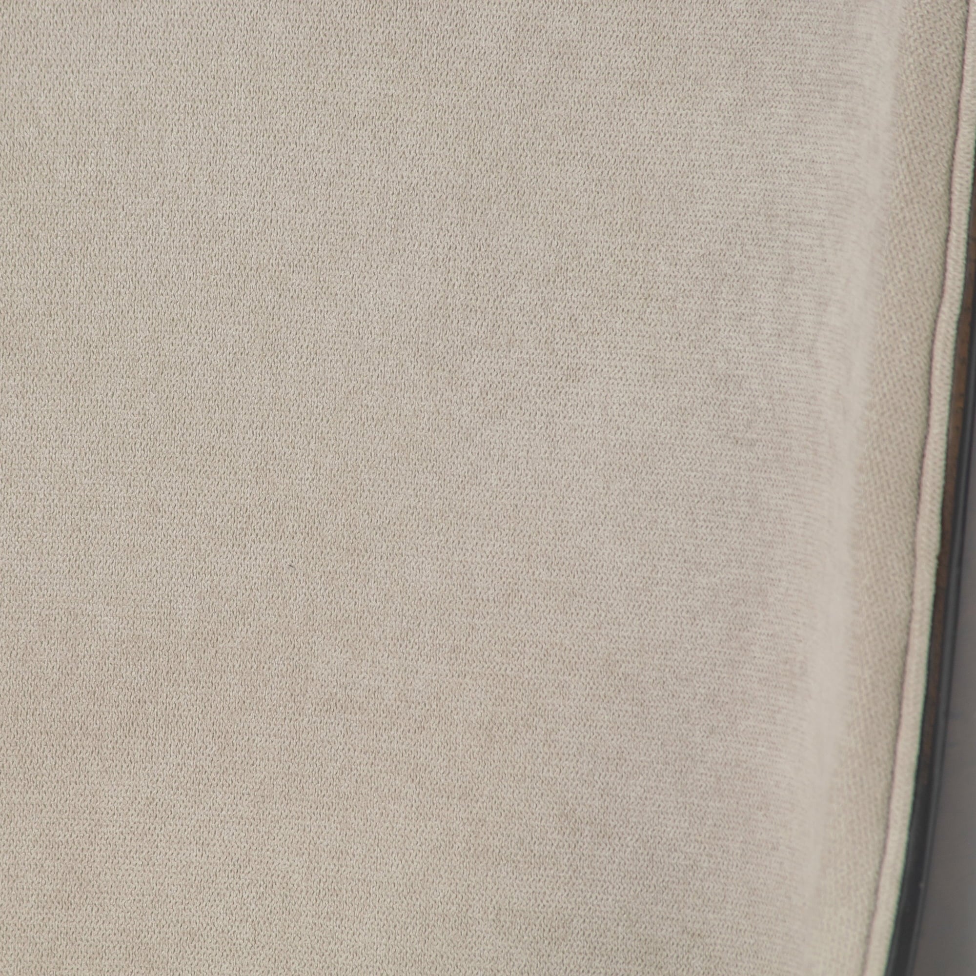 Glamour Home Set of 2 Asma Beige Fabric Chair with Dark Brown Bentwood Back and Solid Wood Legs