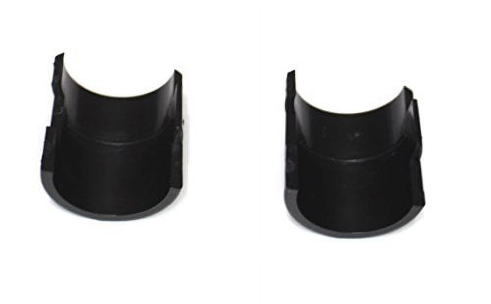 JSP Manufacturing Wire Shelf Clips Shelving Split Sleeves Lock Metal Rack Locking Plastic 8 pairs (16)