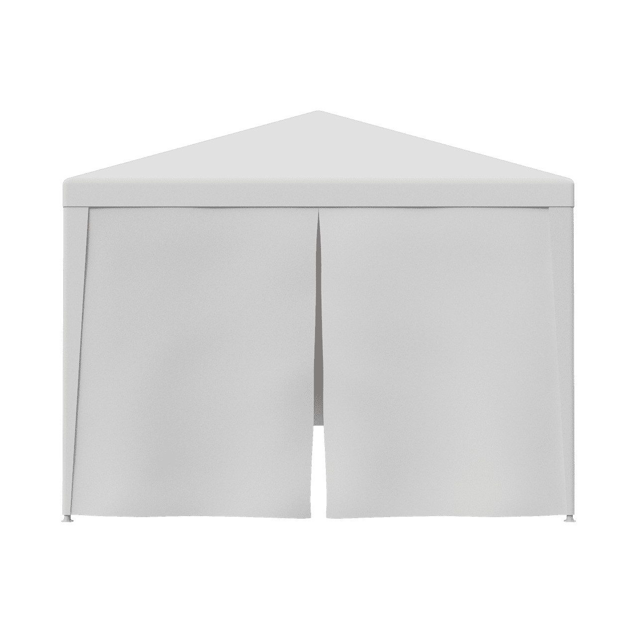 ZENY Wedding Party Tent Gazebo Canopy 6 Window-Walls with 2 Walls 10 x 30', White
