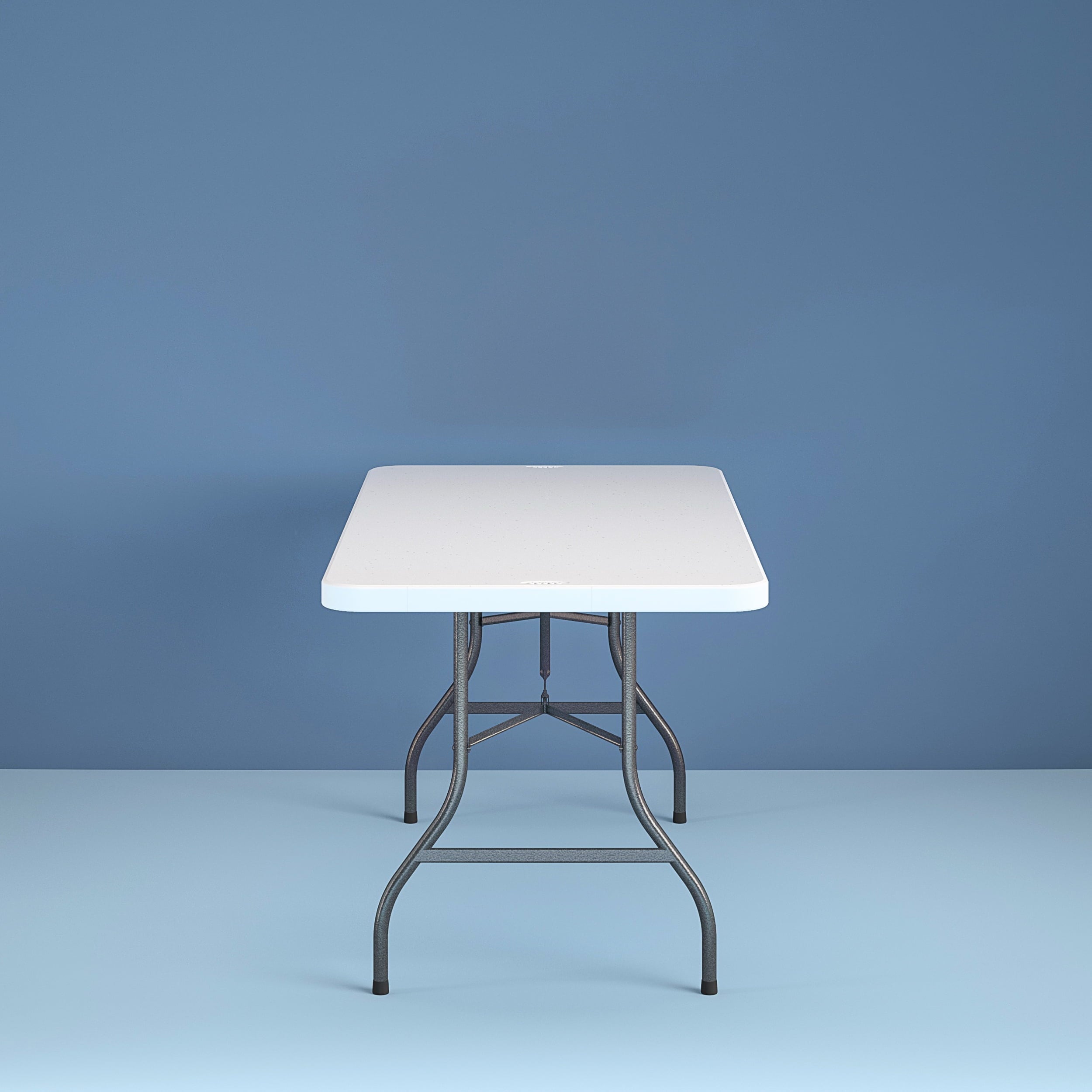 Cosco 6 Foot Folding Table In White Speckle