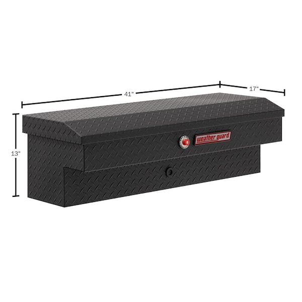 41 in. Matte Black Aluminum Lo- Side Truck Tool Box