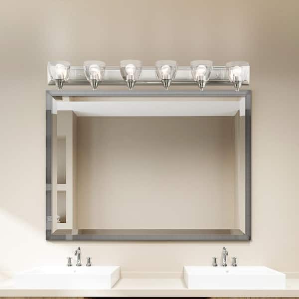Birmingham 6 Light Brushed Nickel Vanity Sconce