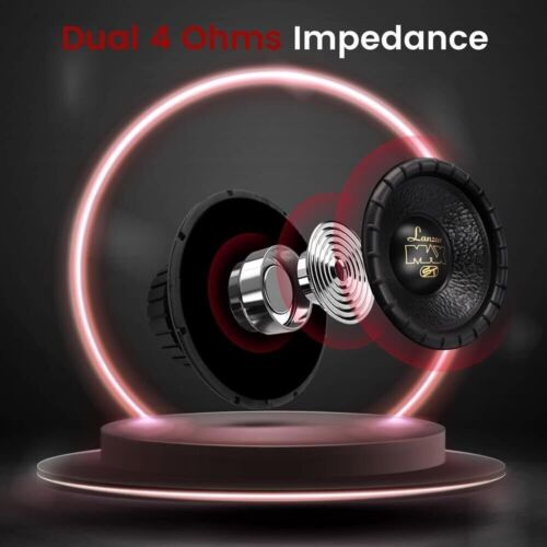 Lanzar Max 12'' 1000 Watt Small Enclosure Dual 4 Ohm Subwoofer