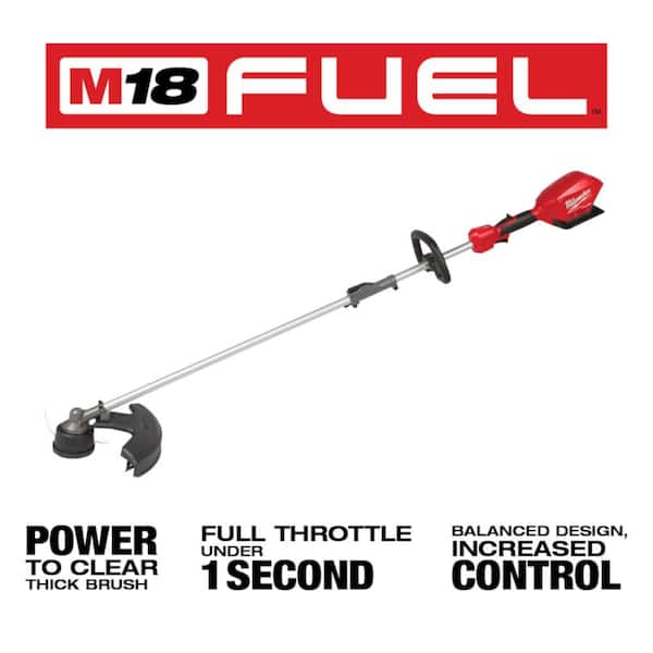 M18 FUEL 18V Lithium-Ion Cordless Brushless String Grass Trimmer with Attachment Capability (Tool-Only)