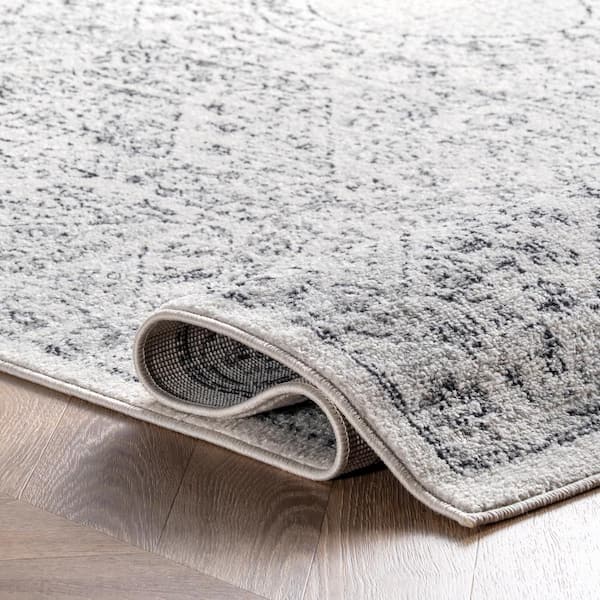 Minta Modern Persian Gray 10 ft. x 13 ft. Area Rug